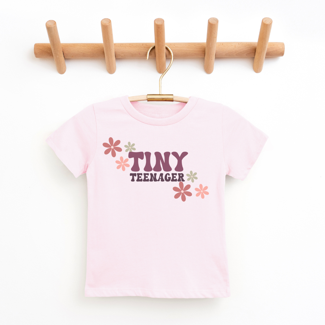 Tiny Teenager Youth & Toddler Graphic Tee SZ 2T-YXL (18-20)