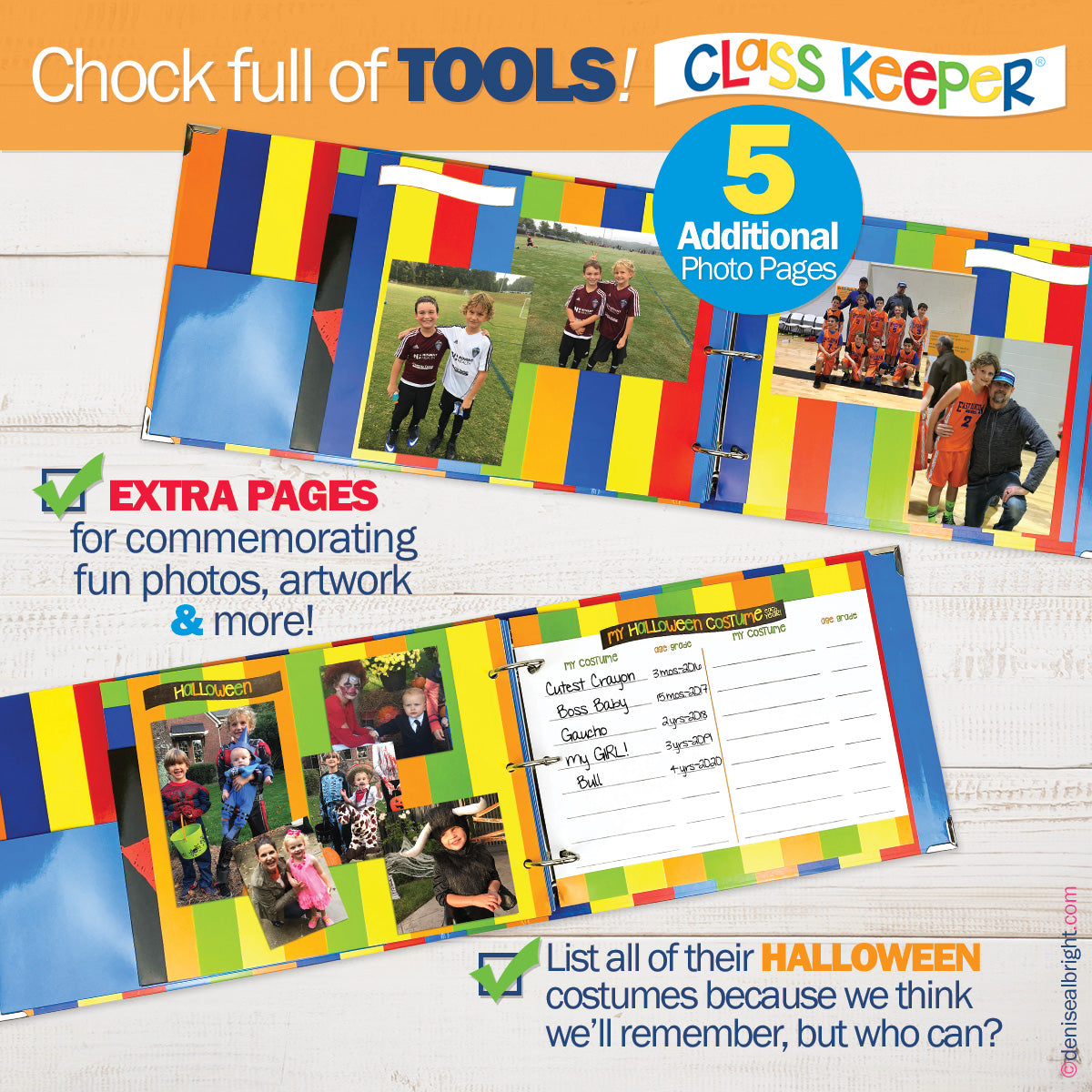 Class Keeper® Easiest School Days Memory Book | (2) Styles