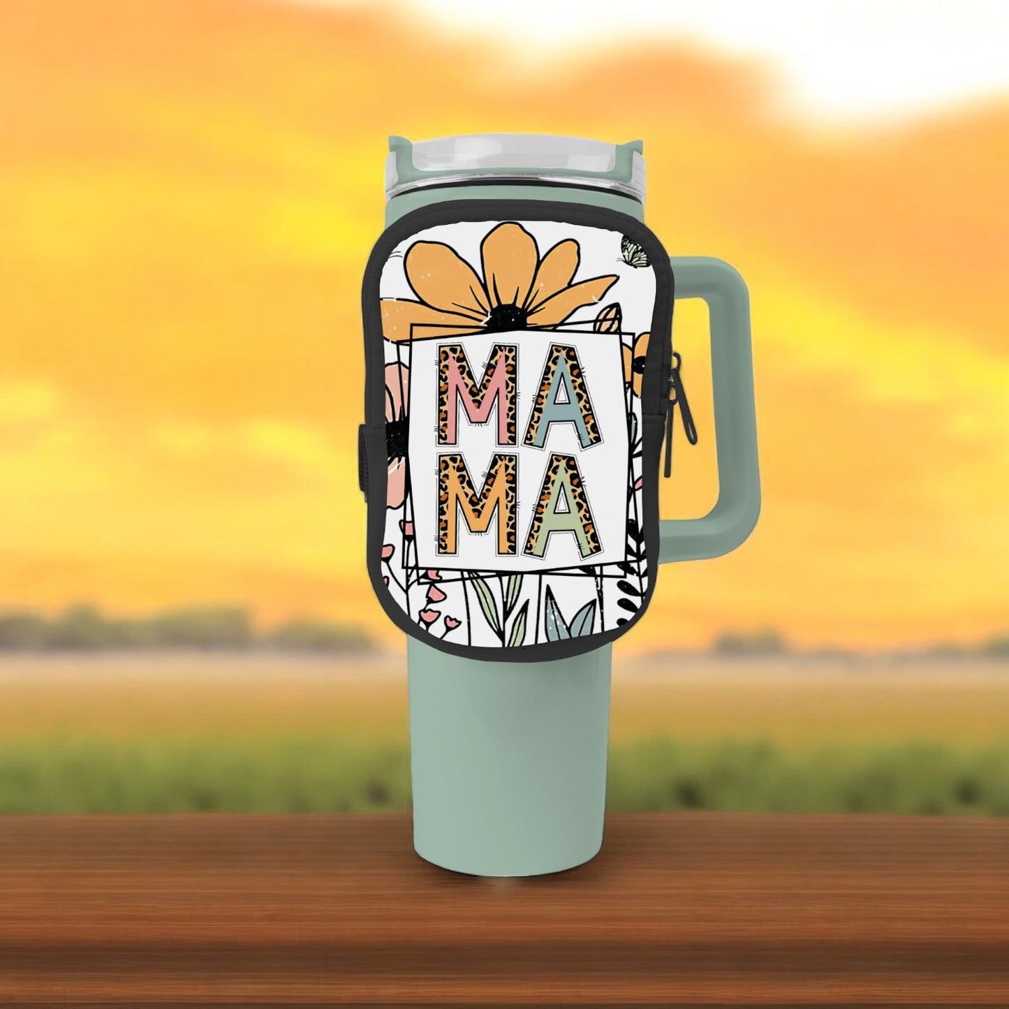 Mama Zippered Pouch/Bag For 40oz Tumbler