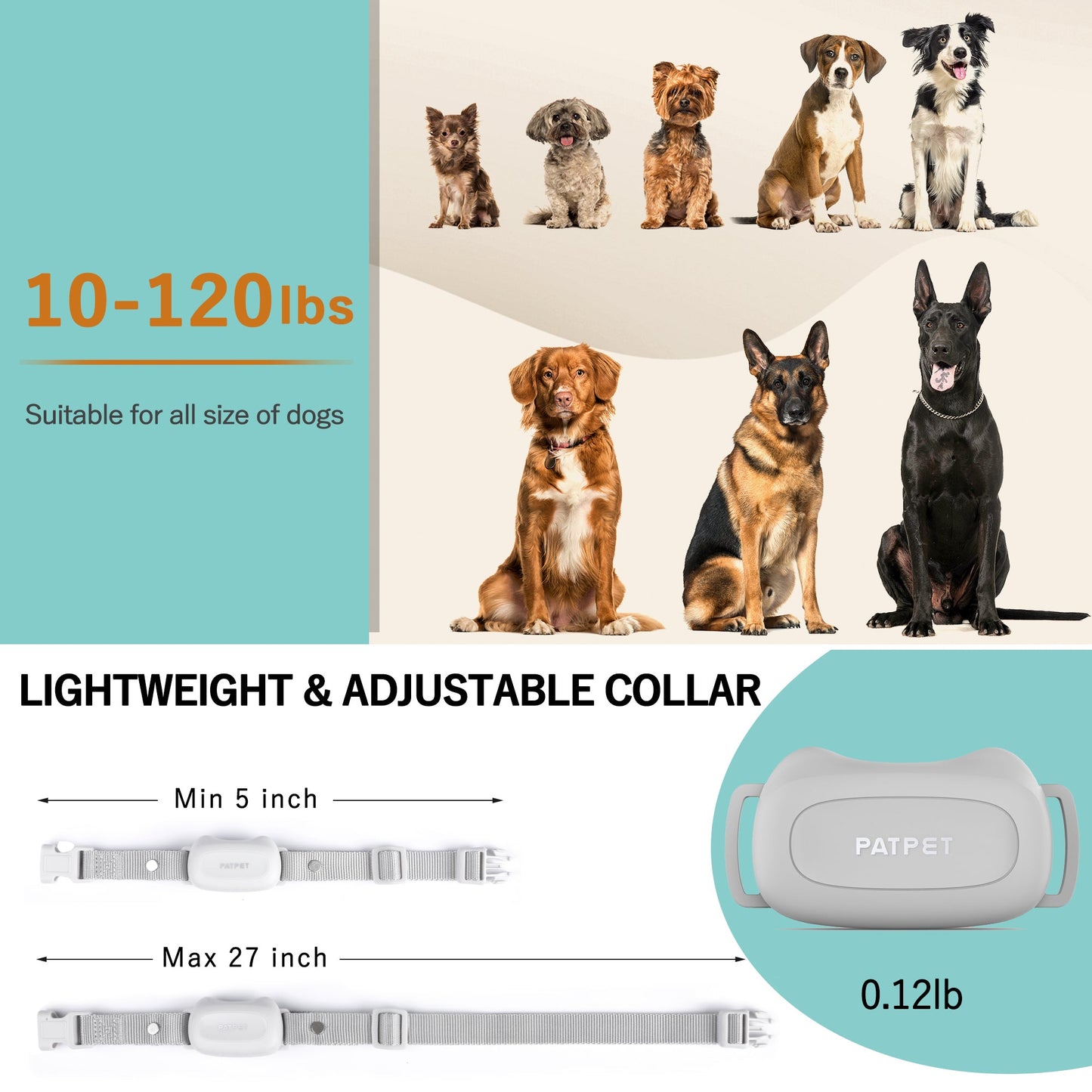 682 Dog Training Collar（Small/Medium Breed）