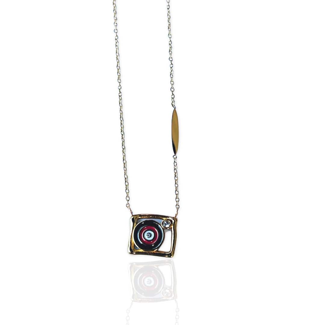 Valor Small Square Necklace