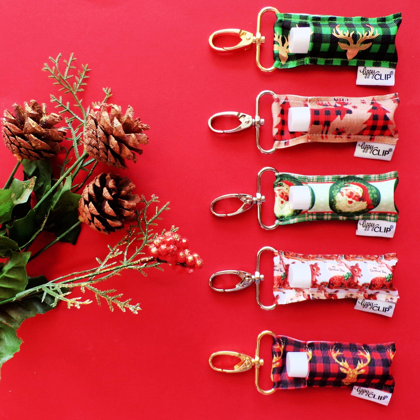 It's Christmas Time LippyClip® Lip Balm Holder