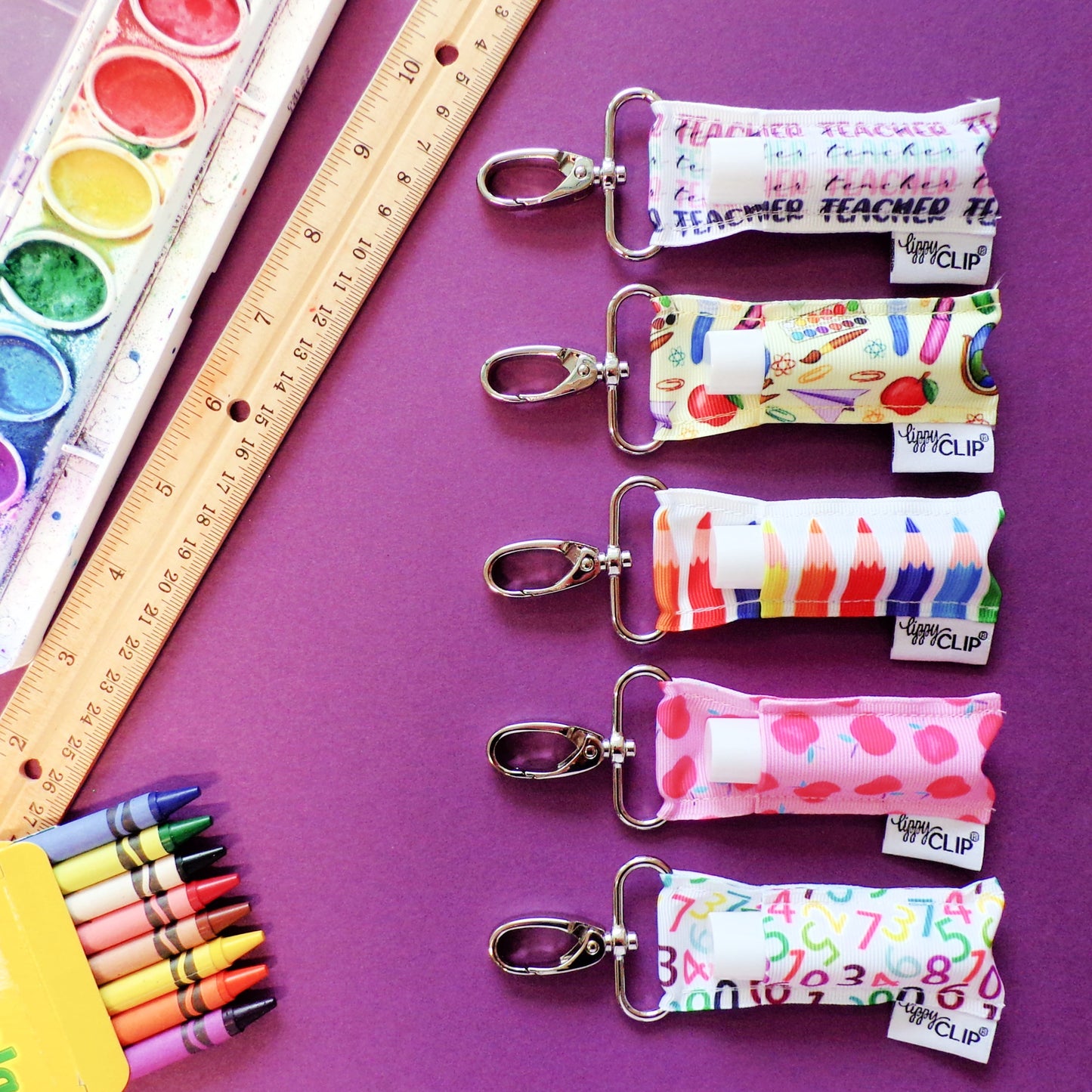 Math Teacher LippyClip® Lip Balm Holder