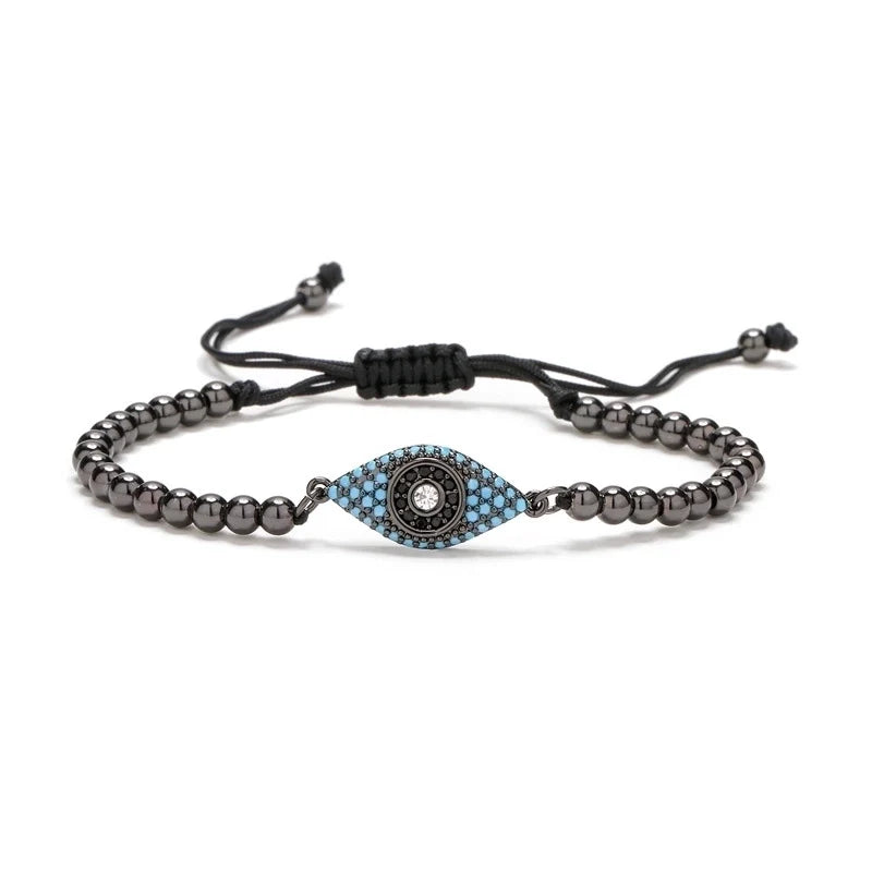 Beaded Protective Eye Bracelet