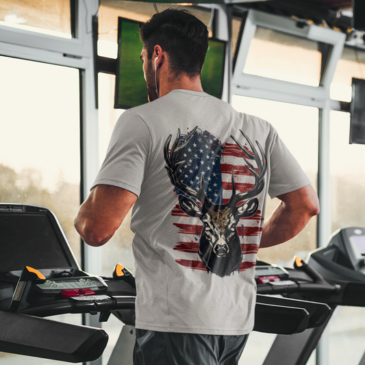 Men's Full Size All American Hunter Graphic Tee
