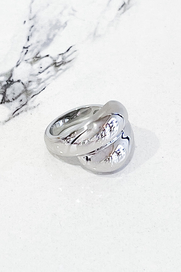 Natural Elements Vintage Silver Rope Ring