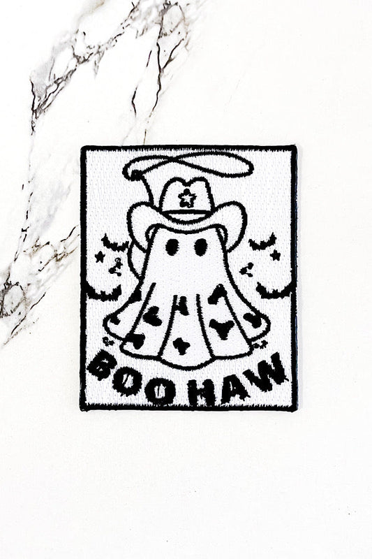 Boo Haw Embroidered Patch