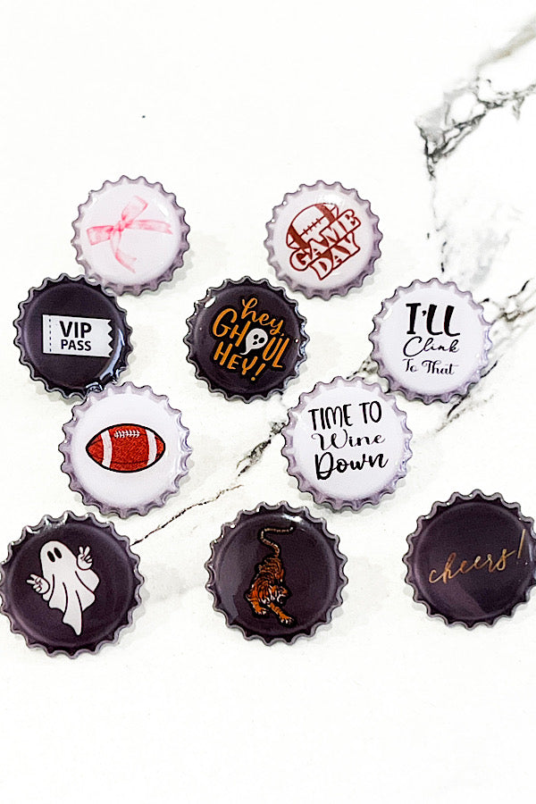 Tiger Bottle Cap Pin