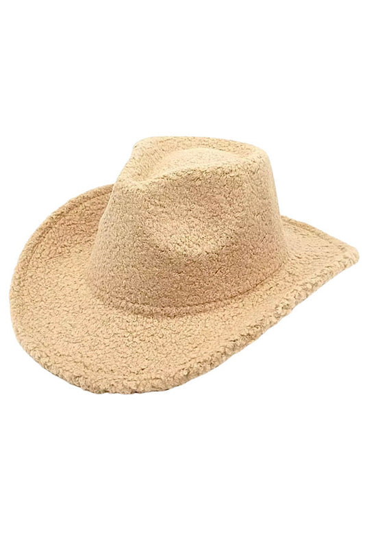 Beau Tan Sherpa Western Hat