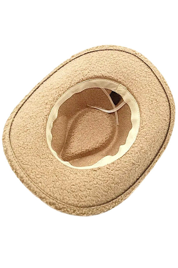 Beau Tan Sherpa Western Hat