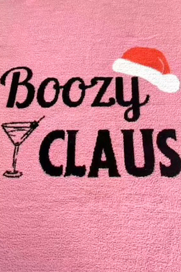 ETA 9/23 - Boozy Claus Luxury Blanket