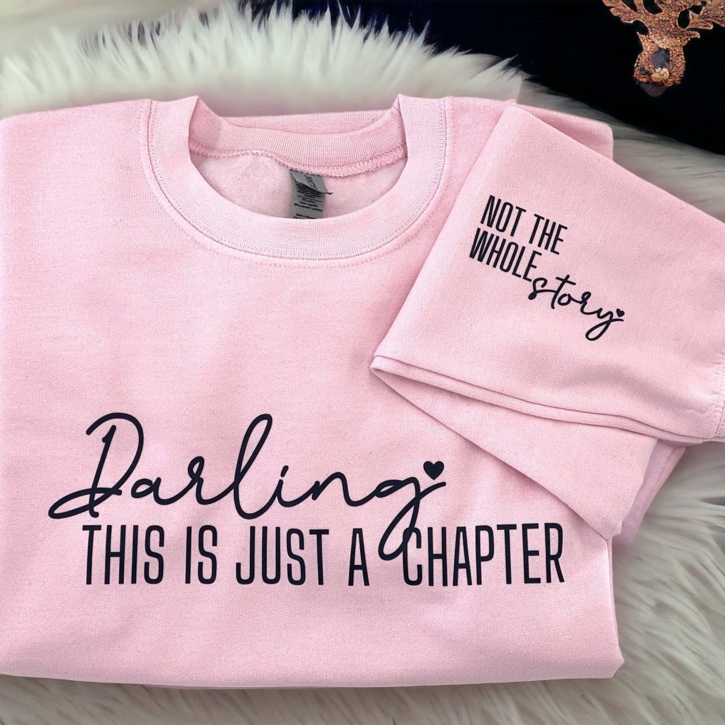 Just A Chapter Graphic Sweatshirt