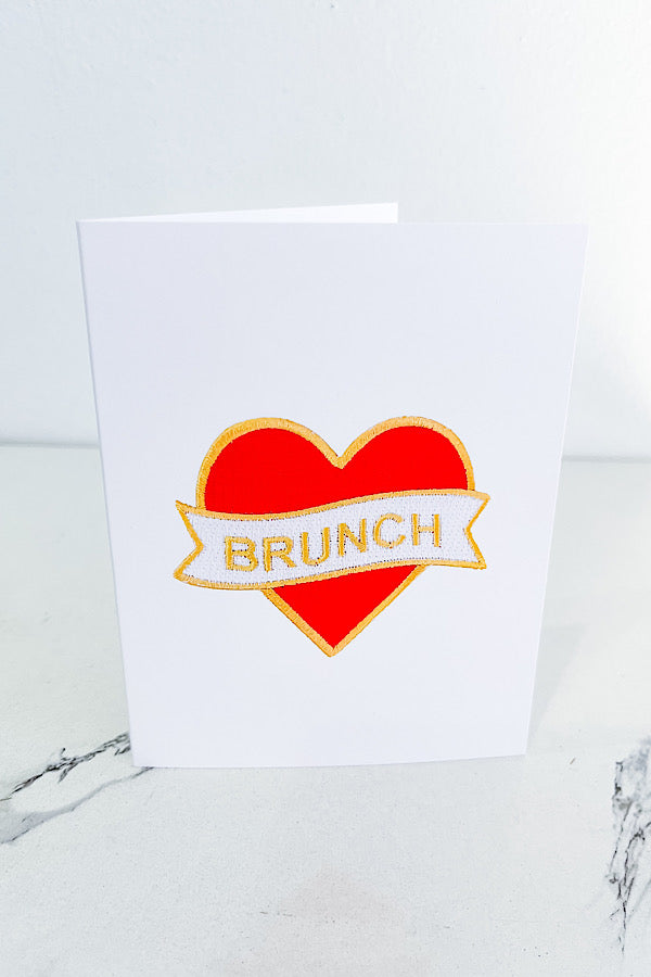 Brunch Love Blank (1) Notecard