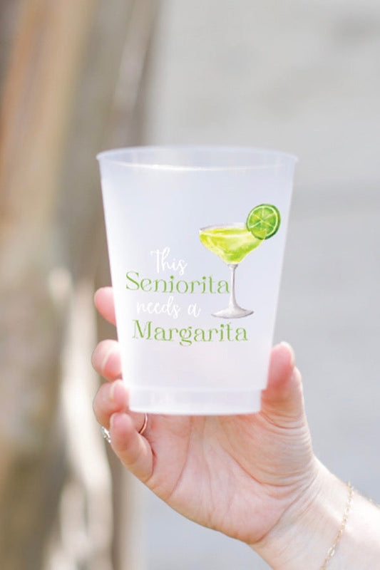 16oz Senorita Needs a Margarita Flex Cup