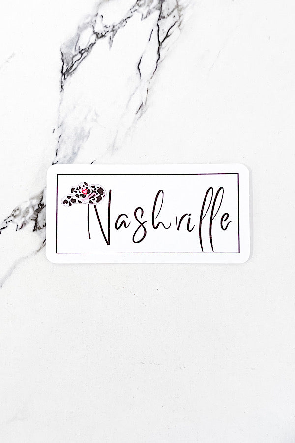 [STICKER] Nashville Cow Print Hat