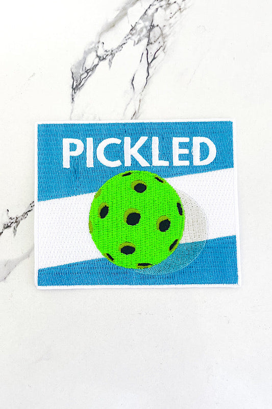 Pickled Embroidered Patch
