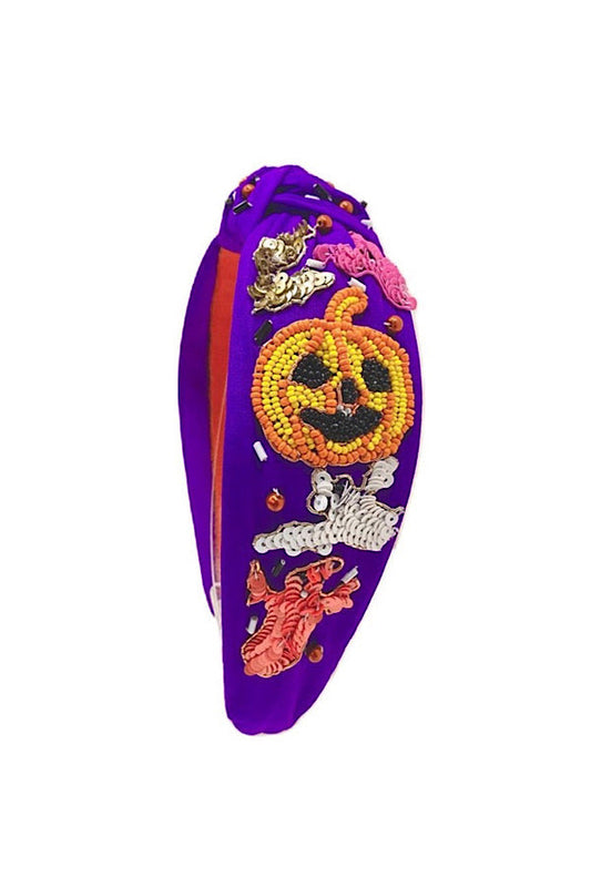 Purple Halloween Party Headband