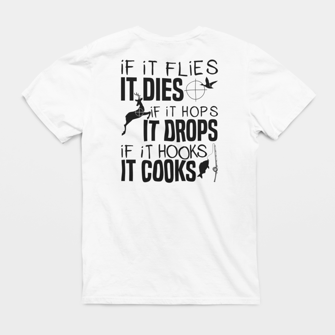 If It Flies It Dies Graphic Tee