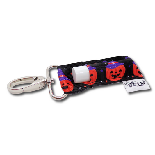 Jolly Jack-O-Lanterns LippyClip® Lip Balm Holder