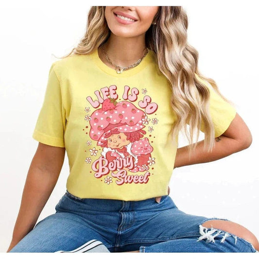 Full Size Life Is So Berry Sweet GRAPHIC TEE