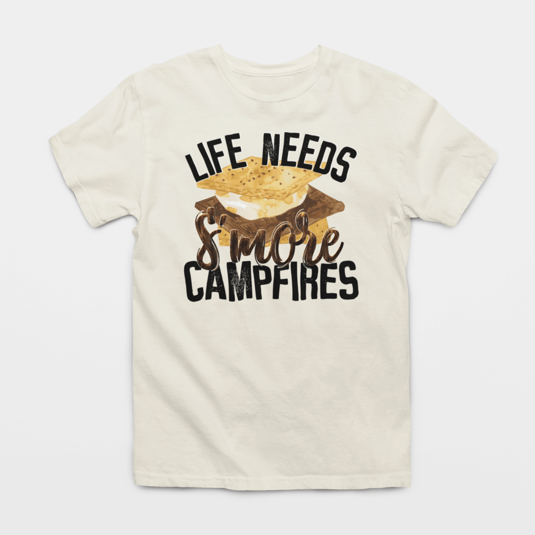 Life Needs Smore Campfires Graphic Tee