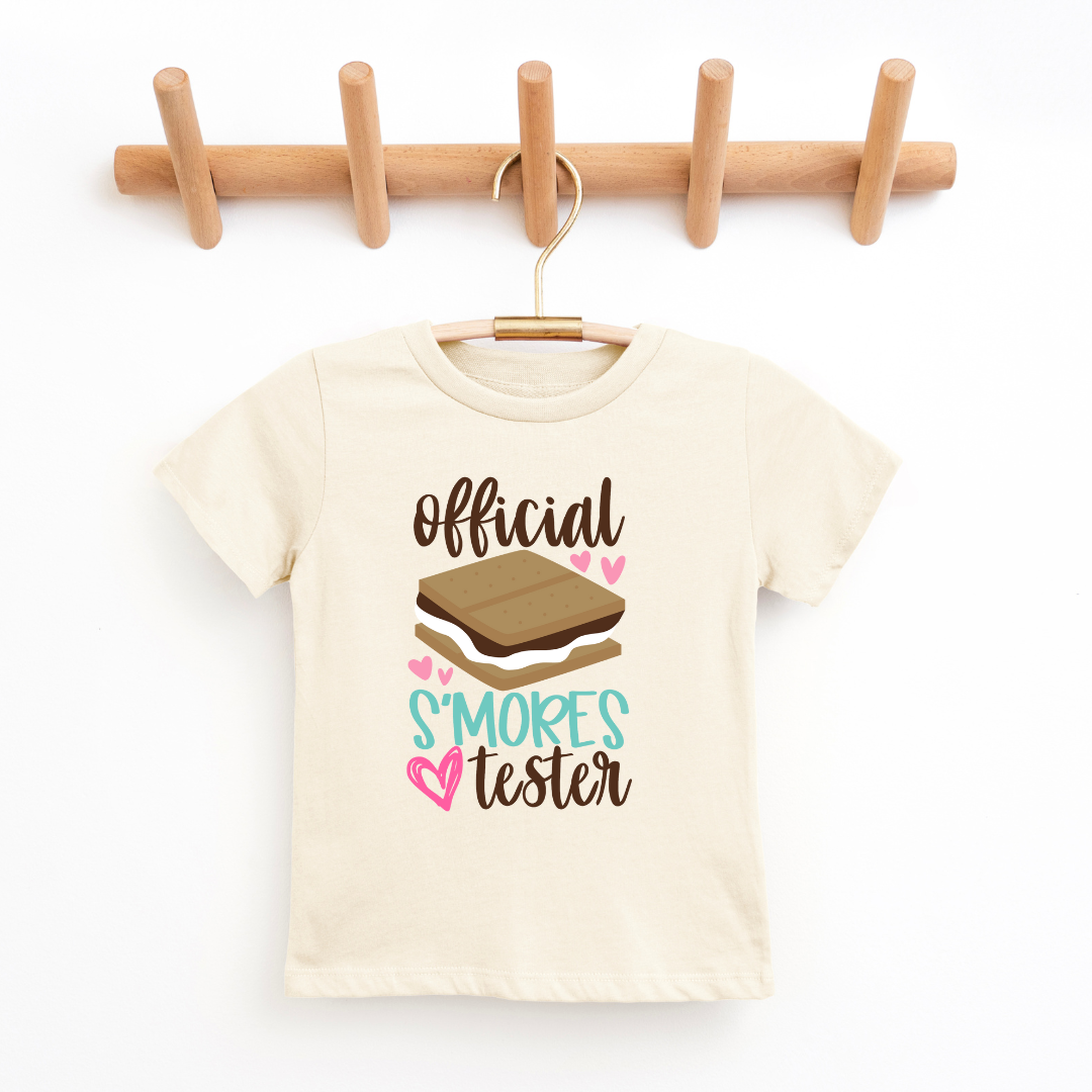 Official S'more Tester Youth & Toddler Tee SZ 2T-YXL (18-20)