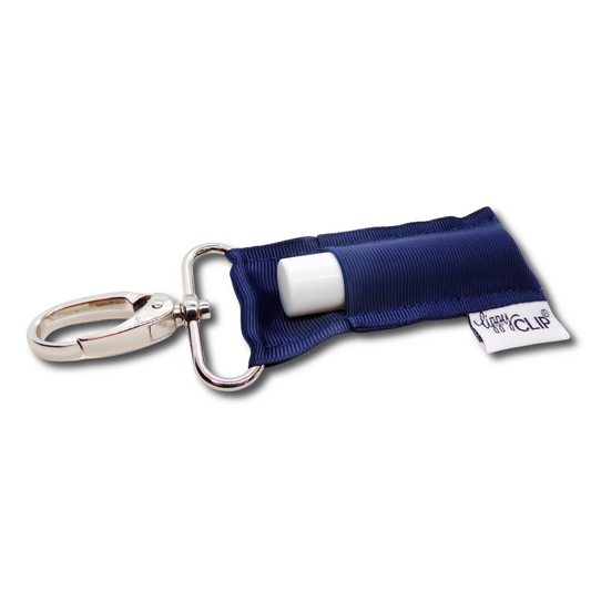 CLASSIC: Navy LippyClip® Lip Balm Holder