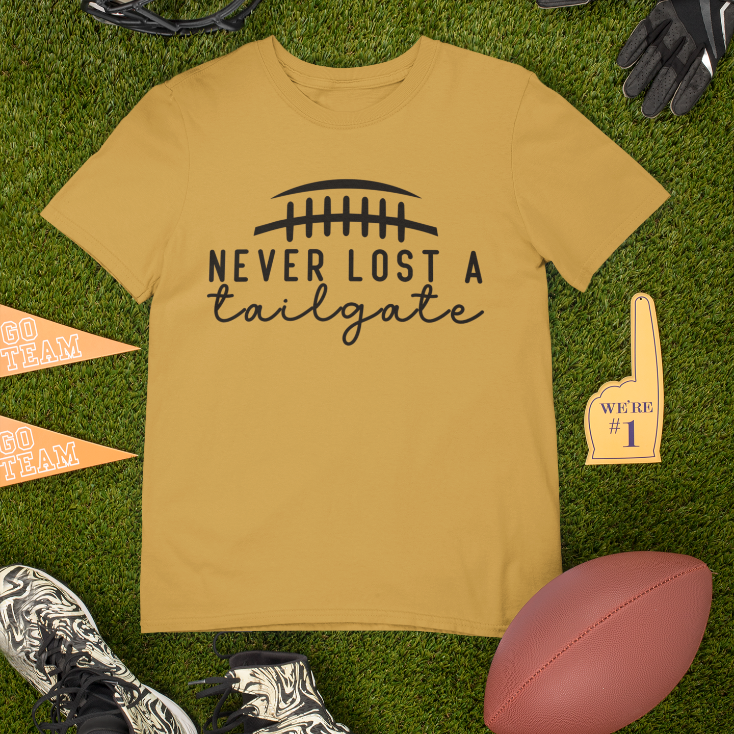 Never Lost A Tailgate Graphic Tee