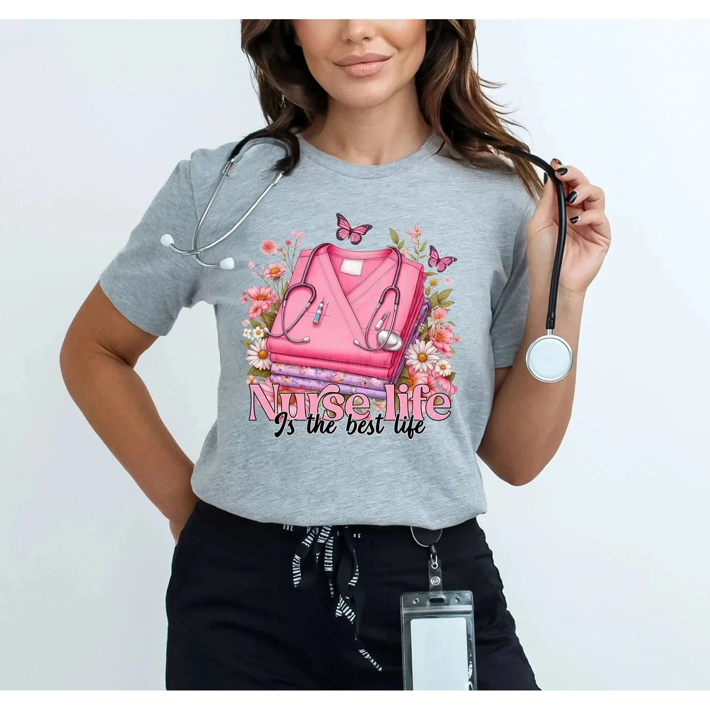 Full Size Nurse Life is the Best Life GRAPHIC TEE