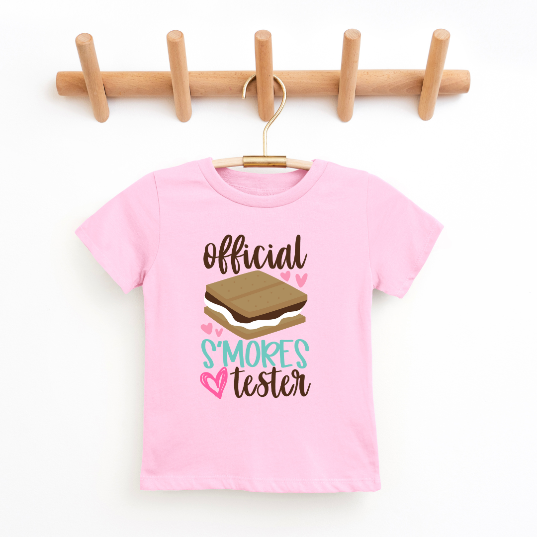 Official S'more Tester Youth & Toddler Tee SZ 2T-YXL (18-20)