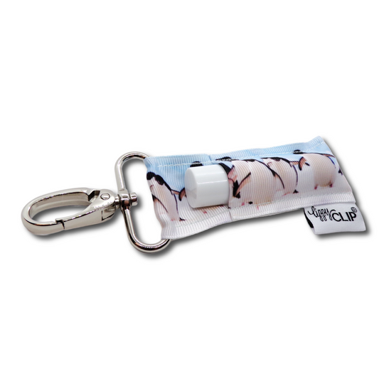 Playful Penguins LippyClip® Lip Balm Holder