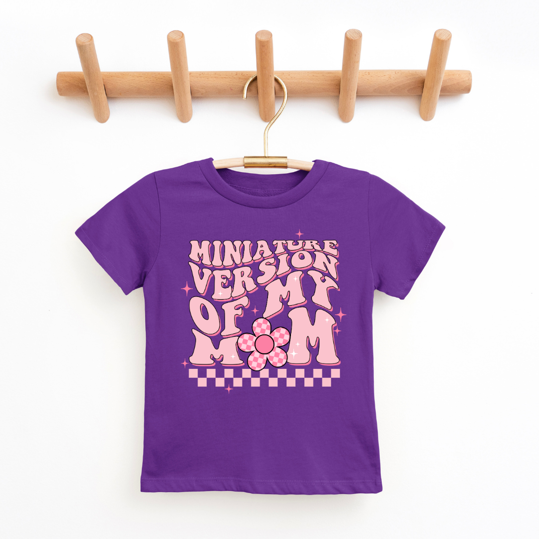 (Children's) Miniature Version My Mom Youth & Toddler Graphic Tee SZ 2T-Youth20