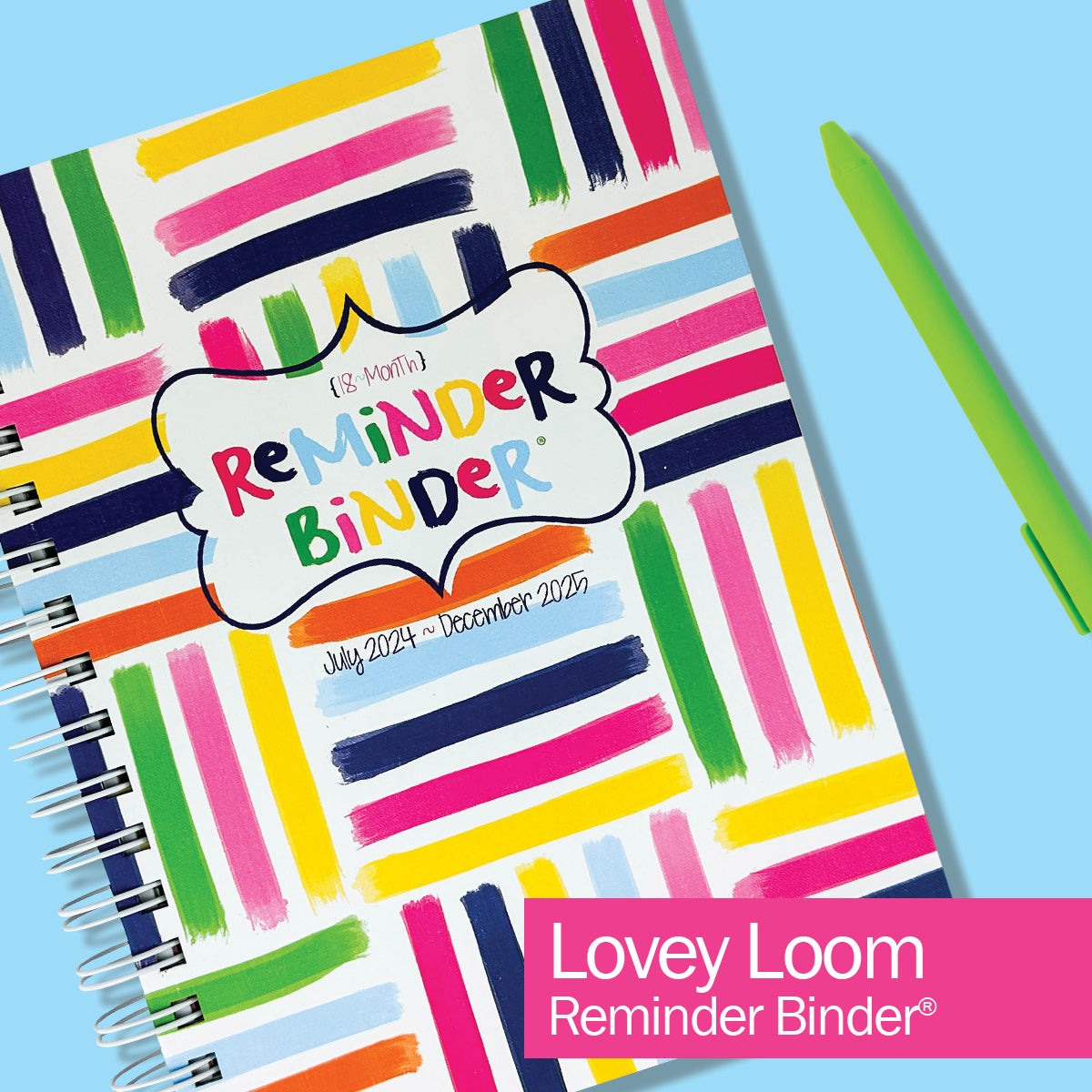 NEW! 2024-25 Reminder Binder® Planner | July 2024 - December 2025