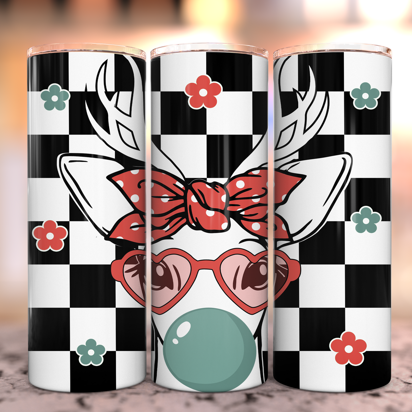 Riendeer Love Stainless Steel Tumbler