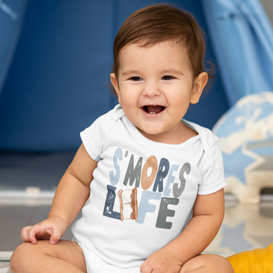 S'mores Life Infant Bodysuit SZ NB-24M