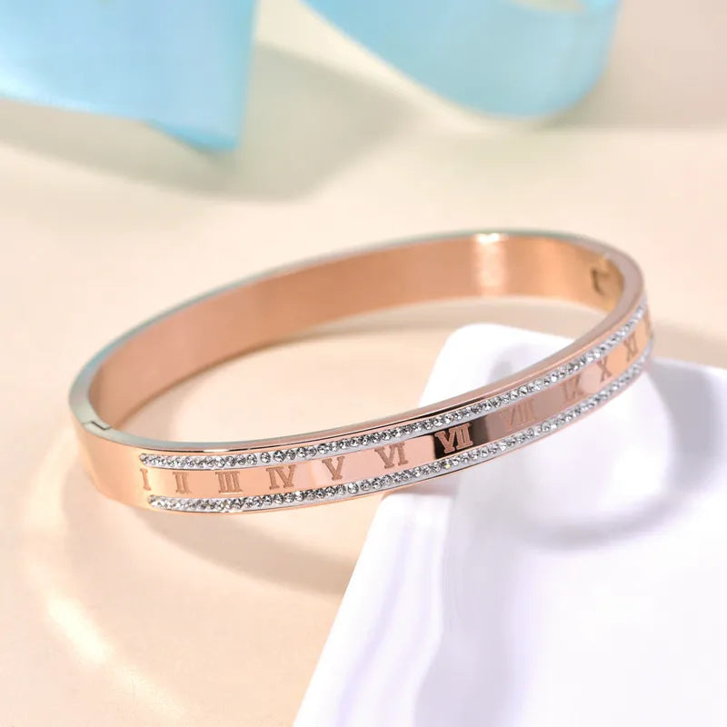 Frankie Roman Numeral Bangle