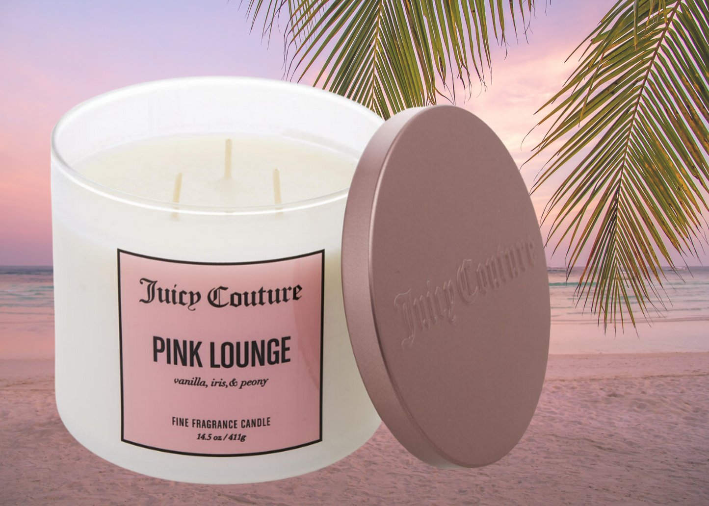 Juicy Couture Pink Lounge Candle 14.5 oz by Juicy Couture ❤️