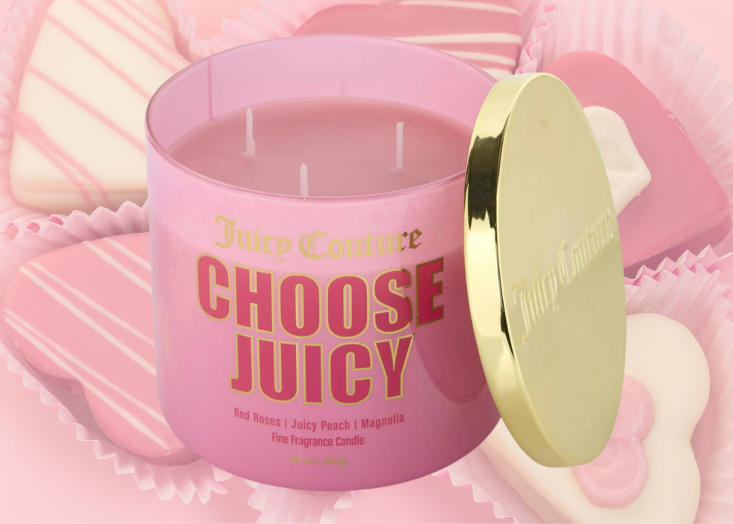 Juicy Couture Choose Juicy Candle 14.5 oz by Juicy Couture ❤️