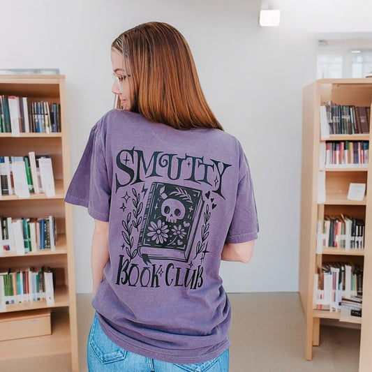 Full Size Smutty Book Club Graphic Tee