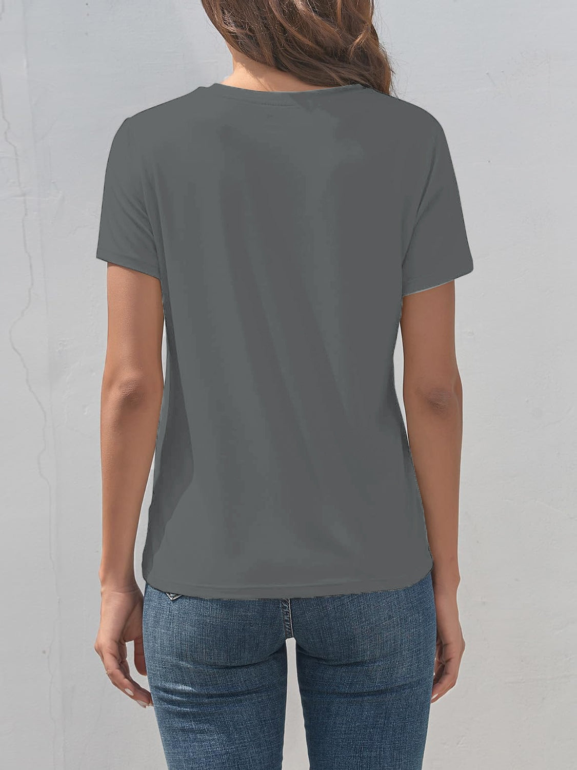 Full Size Graphic Round Neck Short Sleeve T-Shirt
