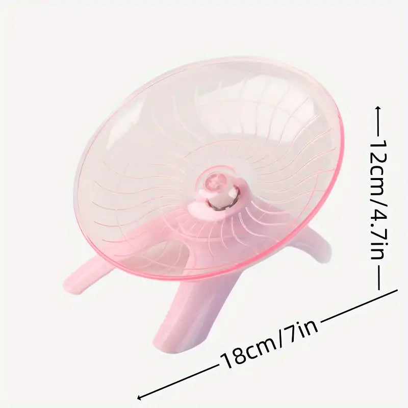 Small Silent Hamster Running Exercise Wheel for Hamster, Mice, Parrot and other Small Animals