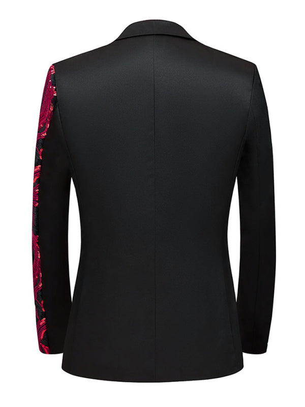 Men's ExtremeDesign Full Size Business Slim Suit Jacket