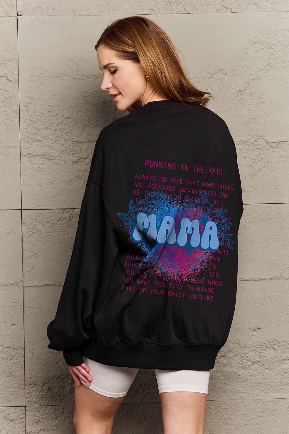 Simply Love Simply Love Full Size MAMA Graphic Sweatshirt