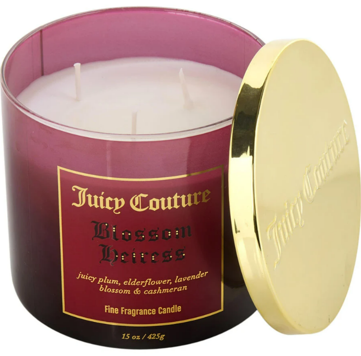 Juicy Couture Blossom Heiress Candle 14.5 oz by Juicy Couture ❤️