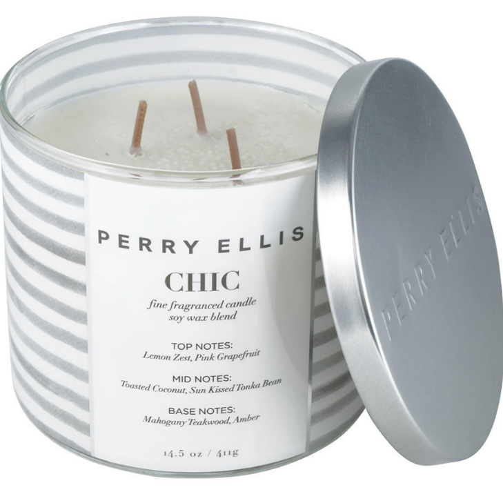 Perry Ellis Chic Scented Candle 14.5 oz by Perry Ellis ❤️