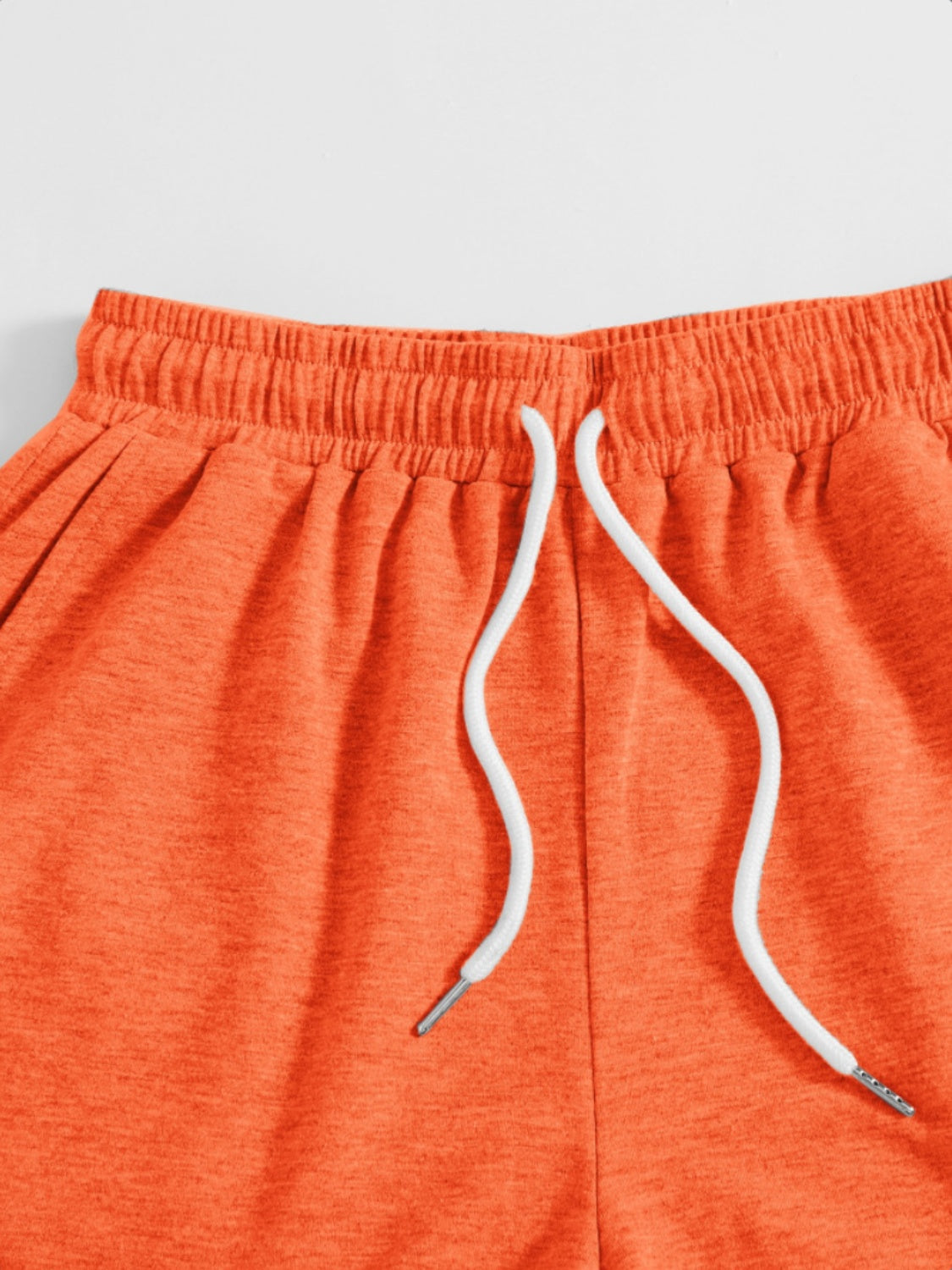Beautiful Bea Drawstring Pocketed Elastic Waist Shorts
