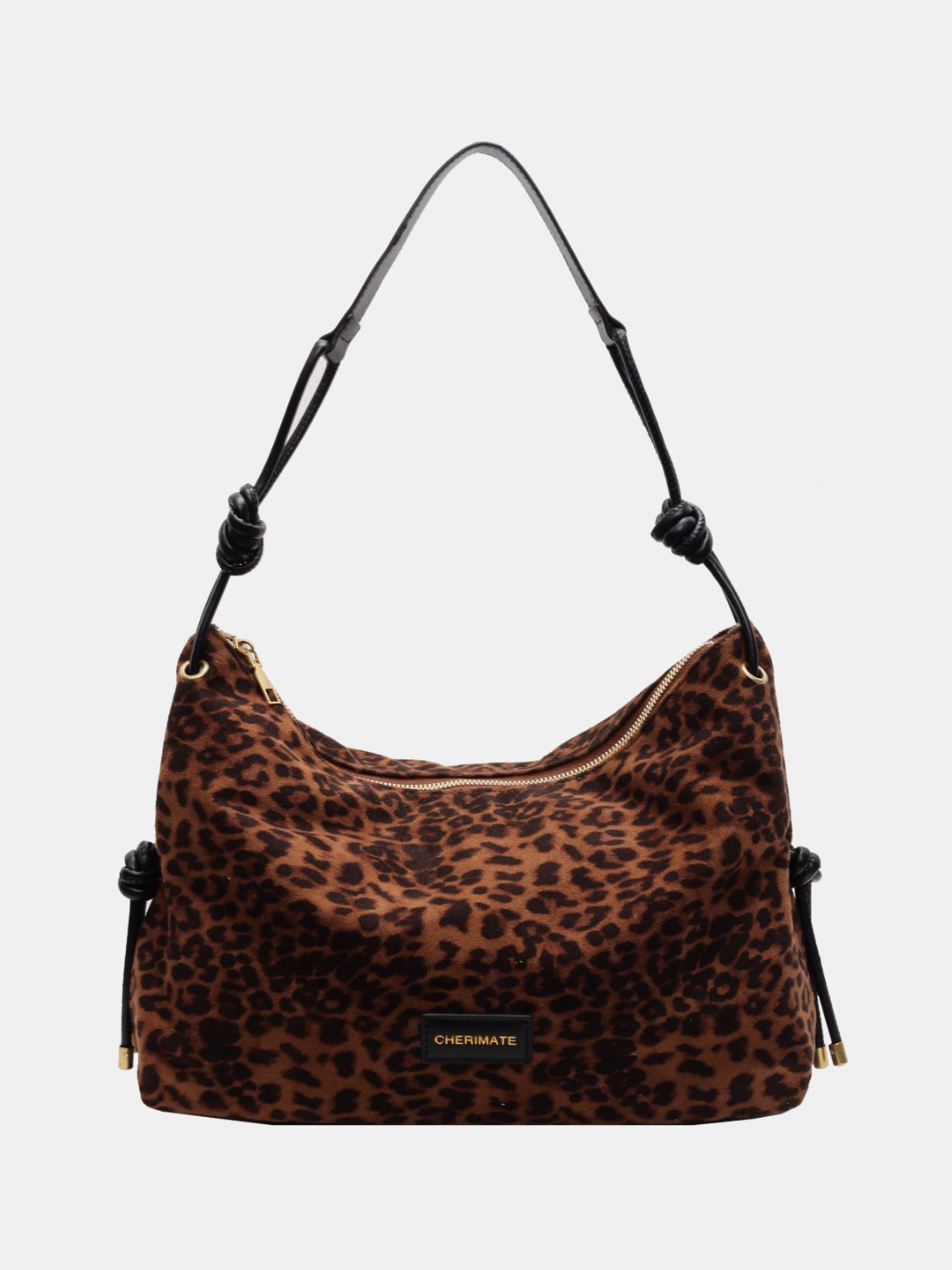 Suede Large Shoulder Bag