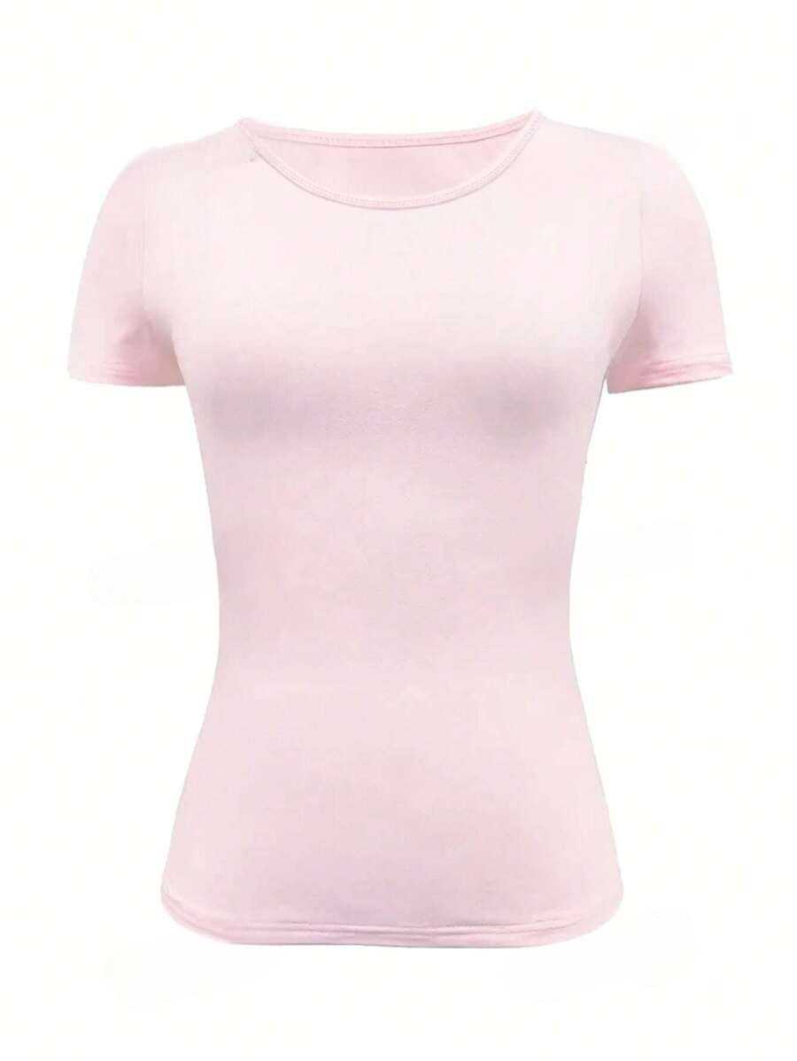 Round Neck Short Sleeve T-Shirt