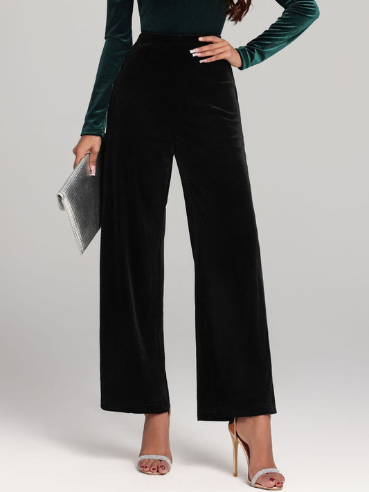 High Waist Wide Leg Pants