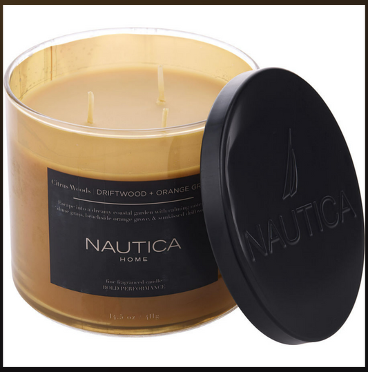 Nautica Citrus Woods Candle 14.5 oz by Nautica